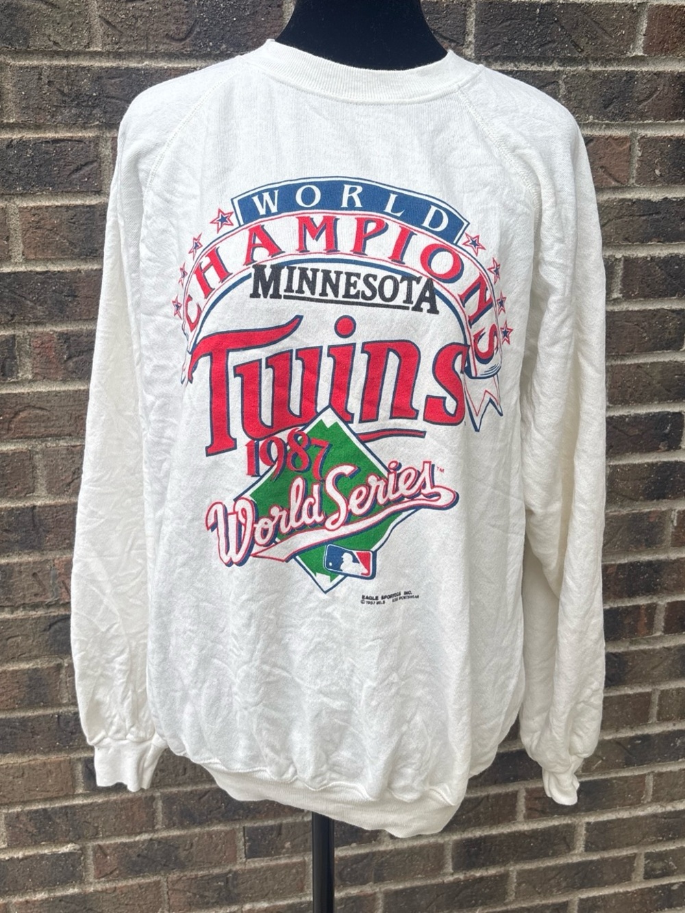 Vintage 1987 Minnesota Twins World Series Sweatshirt Sweatshirt